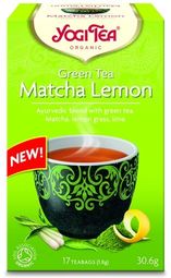 Bio green tea matcha and lemon