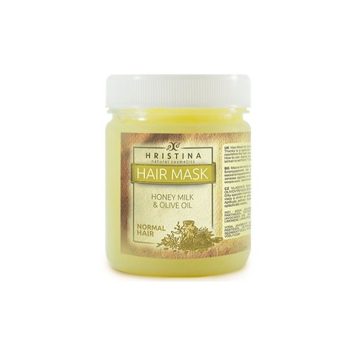 Mask for normal hair Honey, Milk and Olive Oil