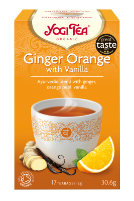 Yogi Tea Organic Ginger and orange vanilla