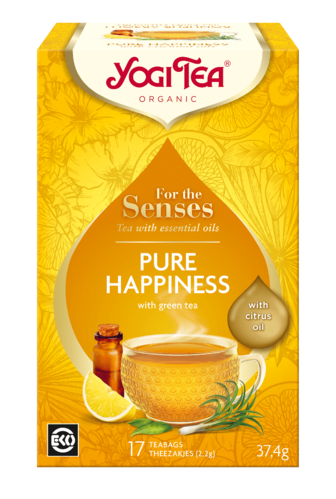 Organic Tea True Happiness, Yogi Tea For the Senses