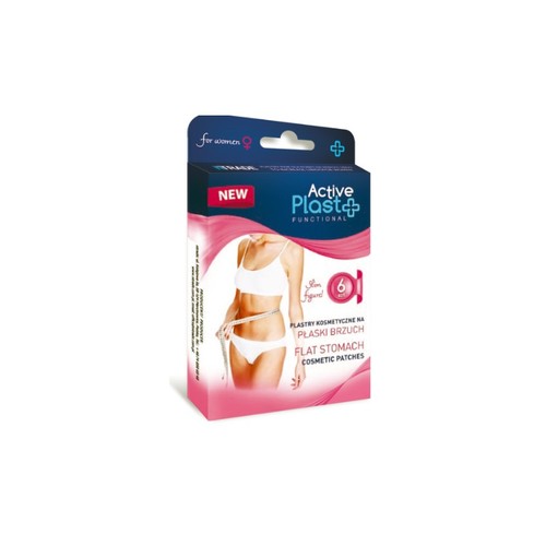 Transdermal patches for flat stomach 6 pcs.