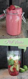 Смути Червена Венера - с ниско съдържание на въглехидрати богато на протеини смути