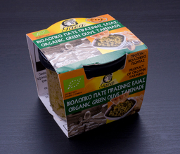 Green Organic Olive Paste