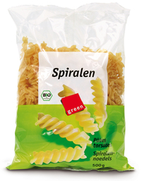 Organic fusilli, white