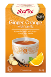 Yogi Tea Organic Ginger and orange vanilla