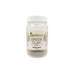 Natural green clay powder