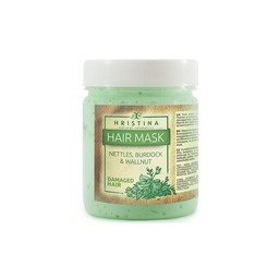 Mask for damaged hair with Nettle, Walnut and Burdock