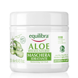 Hydrating hair mask with aloe vera