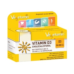 VEGETAMIN ™ Natural VITAMIN D3 Cholecaciferol, liquid