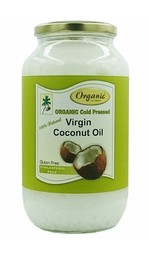 Organic coconut oil, cold pressed, 1.5L