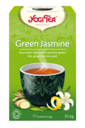 Био аюрведичен Йоги Зелен чай с жасмин