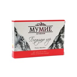 Altai, purified mummy, 60 tablets
