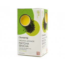 BIO Green tea - Matcha and Sencha, 20 sachets
