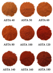 Червен пипер сладък 120 - 180 ASTA