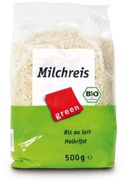 Bio white round grain rice, 500 gr
