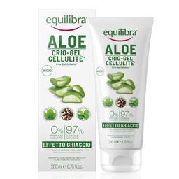 Anti-cellulite cryo-gel with aloe vera