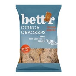 Quinoa crackers with smoked red pepper, GLUTEN FREE