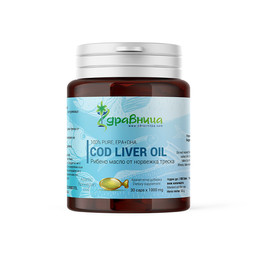 Norwegian Cod Fish Oil, 1000 mg