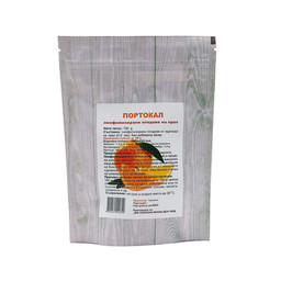 Orange, lyophilized fruit powder