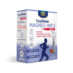 Magnesium with Vitamin E, 20 sachets for direct intake