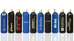 Labeling / customizing the bottle Flaska