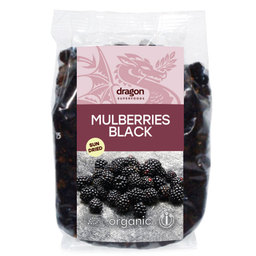 Bio black mulberries