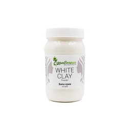 Natural white clay powder
