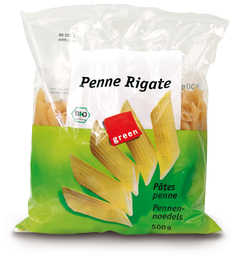 Organic penne, white