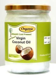 Organic coconut oil, cold pressed, 1L