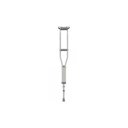 Aluminum crutch (armpit) with double softener