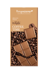 Organic Vegan Chocolate with Decaf Coffee, 70g