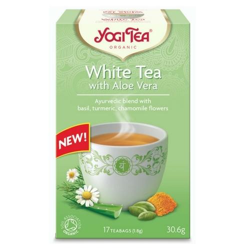 Bio White Yogi Tea with Aloe Vera