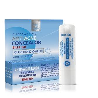 Antiseptic anti-acne concealer 
