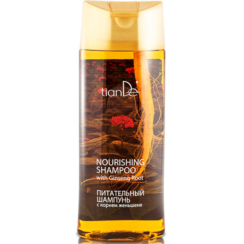 Shampoo with ginseng root