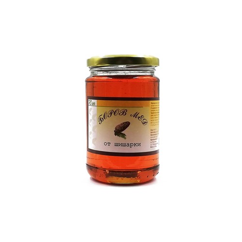 Pine honey from pine cones