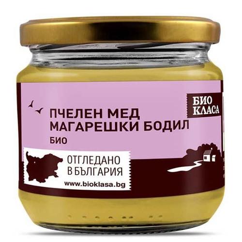 Био пчелен мед Магарешки бодил, 450 g