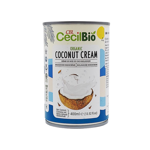 Organic coconut cream