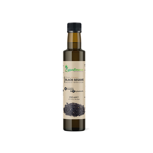 Black sesame oil cold pressed