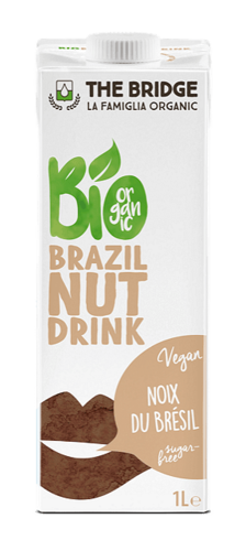 Био Напитка с Бразилски Oрех, без глутен, без захар 1L