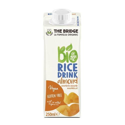 Organic rice drink with almond 1L