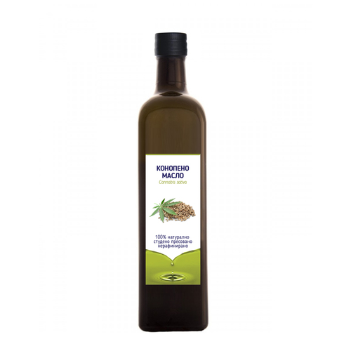 Hemp oil 750 ml, cold pressed