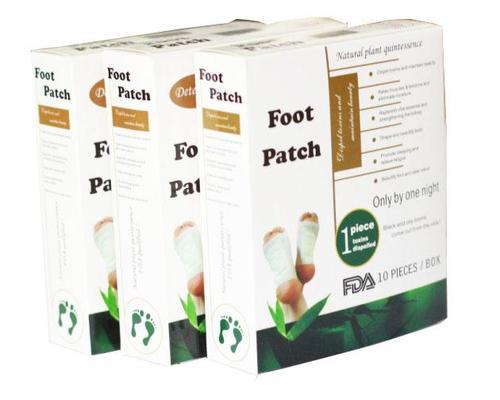 Silver detox patches