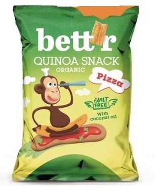 Bio Quinoa Snack with Pizza