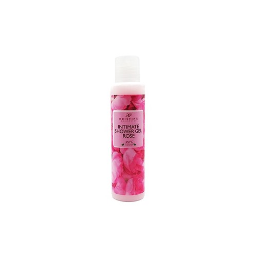 Intimate shower gel with rose