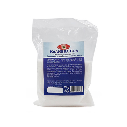 Potassium vital salt, 200 gr