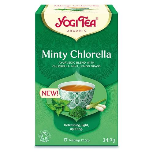 Organic Ayurvedic Tea with Mint and Chlorella