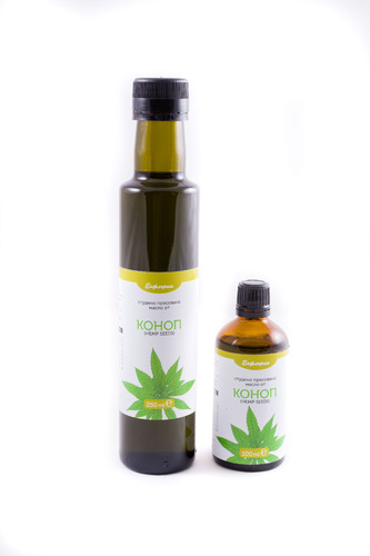 Hemp oil cold pressed