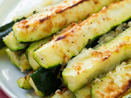 Zucchini with parmesan