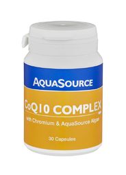 AquaSource Coenzyme Q10 Complex with chrome and AquaSource algae