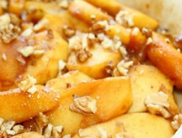 Caramelized apples